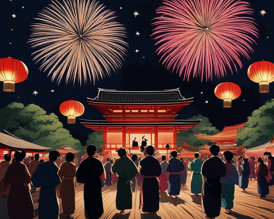 yukata at traditional japanese festivals