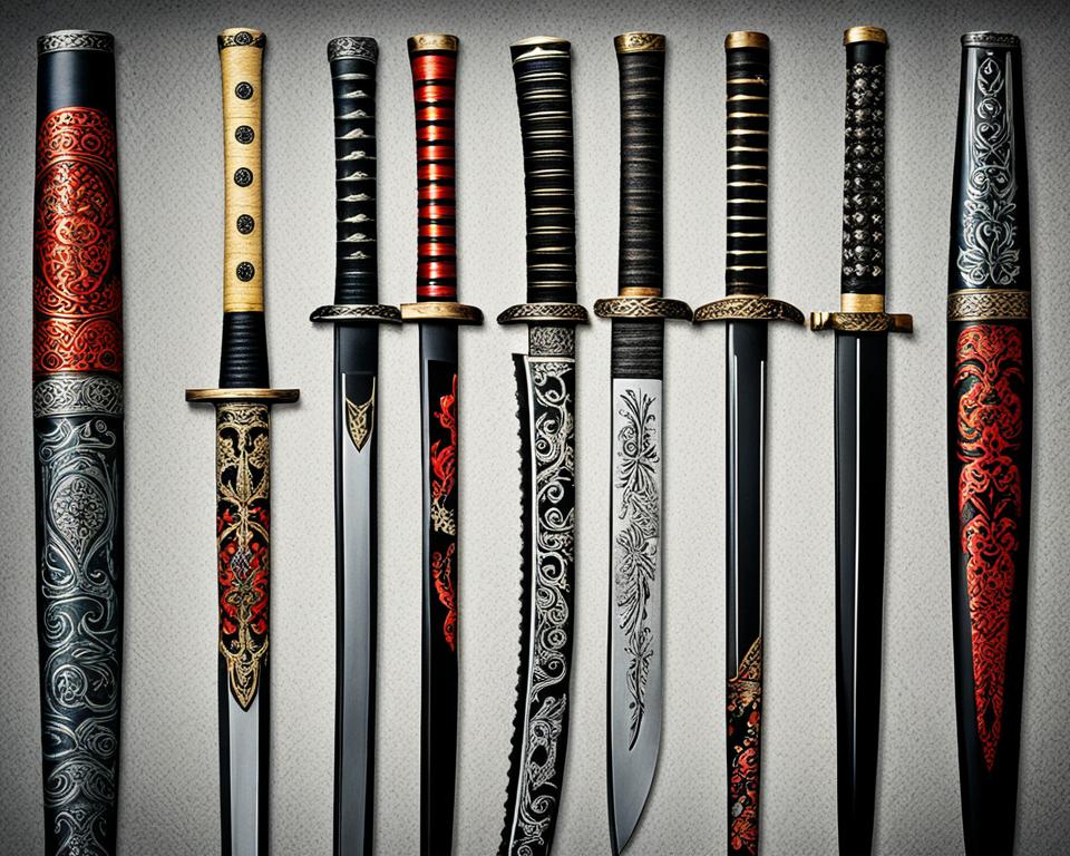 types of katanas